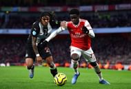 18-year old Bukayo Saka enjoyed a fantastic game today